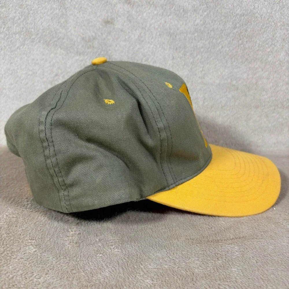 VTG 1990s Mickey Unlimited Disney Hat Green/Yellow‎